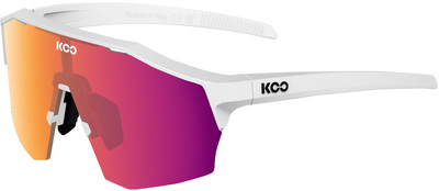 KOO okulary sportowe Alibi White mat / Fuchsia Photochromic