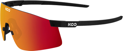 KOO okulary sportowe Nova Black Matt / Red