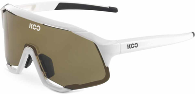 KOO okulary sportowe Demos White / Brown