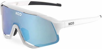 KOO okulary sportowe Demos White / Turquoise