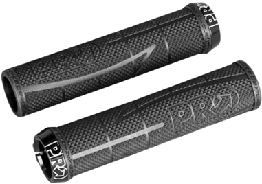 PRO chwyty Lock-On Race czarne 30mm