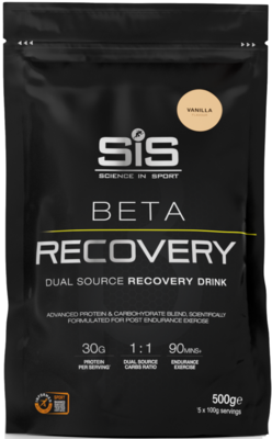 SiS napój Beta Fuel Recovery Powder 500g wanilia