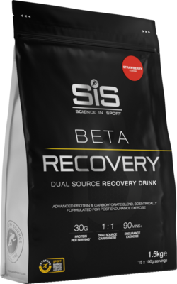 SiS napój Beta Fuel Recovery Powder 1.5kg truskawka