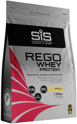 SiS białko Rego Whey Powder 1.35kg wanillia