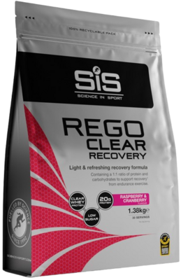 SiS napój Rego Clear Powder 1.38kg malina-żurawina