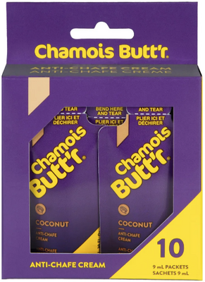 Chamois Butt'r krem przeciw otarciom Coconut 10x9ml
