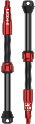 Lezyne wentyle Tubeless CNC Valve PRO 80mm czerwone