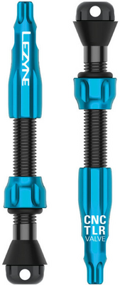 Lezyne wentyle Tubeless CNC Valve PRO 44mm niebieskie