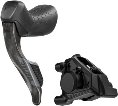 Sram zestaw klamkomanetka + zacisk Rival E1 AXS przód 950mm