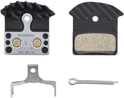 Shimano okładziny hamulcowe J04C-MF metaliczne z radiatorem