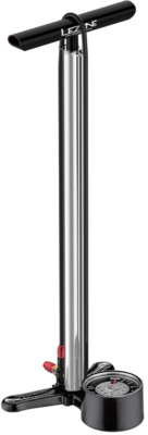 Lezyne pompka podłogowa CNC Floor Drive srebrna