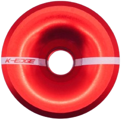 K-Edge kapsel sterów Race Top Cap 1-1/8" czerwony