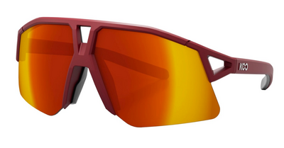 KOO okulary sportowe Hype Dark Red / Matt Red