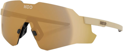 KOO okulary sportowe Nebula Vanilla Matt / Dark Gold