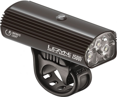 Lezyne lampka przód Deca Drive 1500i czarna