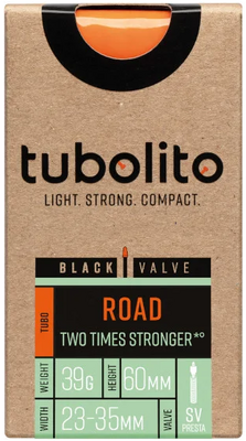 Tubolito dętka Tubo Road 23/35x700 SV60 czarna