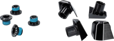 Rotor śruby + adaptery do korb Shimano Ultegra R9200 4x110BCD