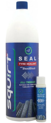 Squirt płyn uszczelniający Seal Tyre Sealant 1l + BeadBlock 30ml