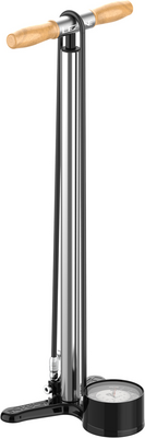 Lezyne pompka podłogowa Alloy Floor Drive 3.5 Presta Pro Head srebrna