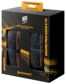 Continental zestaw opon Tour de France Limited Edition TR Aero 111 29x700 / Grand Prix 5000 S 30x700