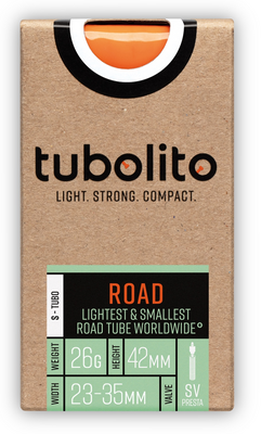 Tubolito dętka S-Tubo Road 23/35x700 SV80 pomarańczowe