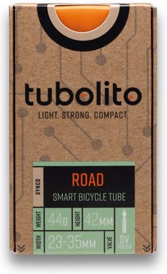 Tubolito dętka Tubo Road SYNC 23/35x700 SV60 pomarańczowe