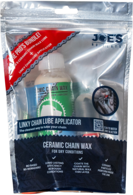 Joe's No Flats smar + aplikator do smaru Chain Wax Dry Conditions 125ml + 15ml
