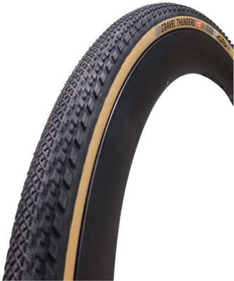 TUFO opona Gravel Thundero LITE TLR 40x700 czarno-beżowa