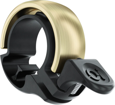 Knog dzwonek rowerowy Oi mały mosiężny