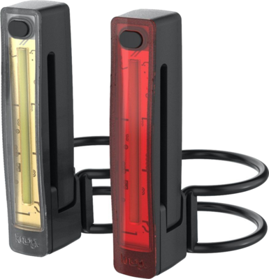 Knog  zestaw lampek PLUS Twinpack czarne