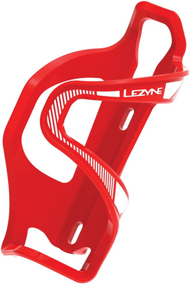 Lezyne koszyk na bidon FLOW CAGE SL-L ENHANCED lewy czerwony