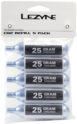 Lezyne nabój CO2 THREADED 25g 5szt