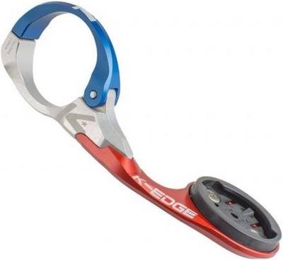 K-Edge uchwyt do Garmin Race Mount 31.8mm niebiesko-czerwony