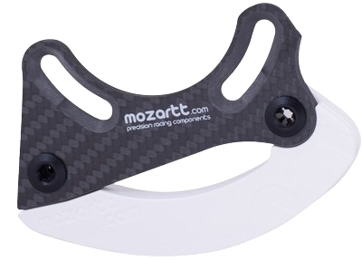 Mozartt napinacz łańcucha Meno Carbon biały