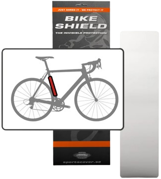 BikeShield naklejki ochronne TubeShield Medium matowe