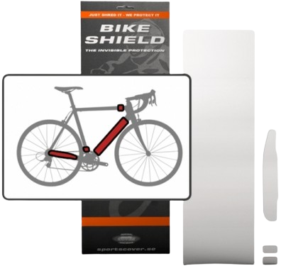 BikeShield naklejki ochronne Halfpack matowe