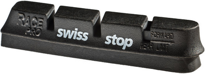 SwissStop wsuwki RacePro czarne Campagnolo 4szt