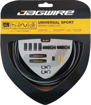 Jagwire zestaw hamulcowy Universal Sport czarny
