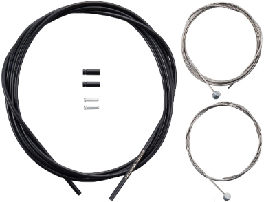 Shimano pancerze i linki hamulca MTB czarne