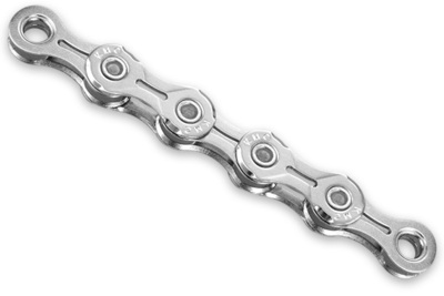 KMC łańcuch X10EL Silver 114ogniw srebrny
