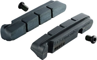 Shimano wsuwki szosowe R55C4 Carbon 2szt OEM