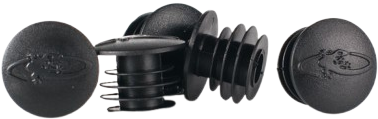 Lizard Skins korek do kierownicy BAR PLUGS czarny 1szt