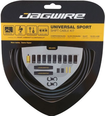 Jagwire zestaw przerzutkowy Universal Sport szary