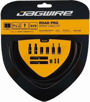 Jagwire zestaw hamulcowy Road Pro czarny stealth