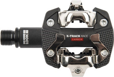 Look pedały MTB X-Track Race Carbon czarne + bloki