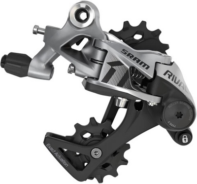 Sram przerzutka tylna RIVAL 1 11rz srebrna średni wózek