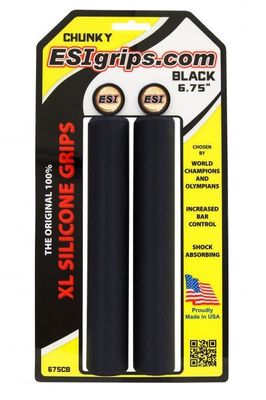 Esi Grips chwyty XL Chunky czarne
