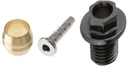 Shimano zestaw przyłączeniowy BH90 oliwka + wkład + śruba do hamulców hydraulicznych