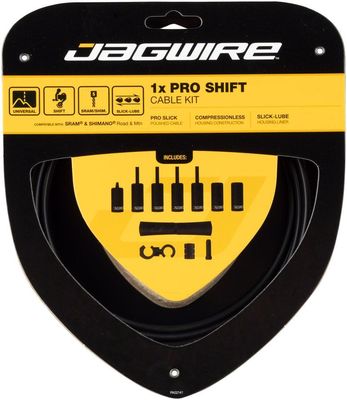 Jagwire zestaw przerzutkowy 1x Pro Shift czarny stealth