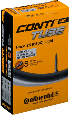 Continental dętka szosa Race 26 Light 20-25x650 S42mm 65g